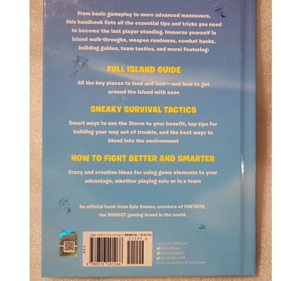 Lot of 2 Official Fortnite Hardcover Books Battle Royale Survival & Outfits... - Picture 9 of 12